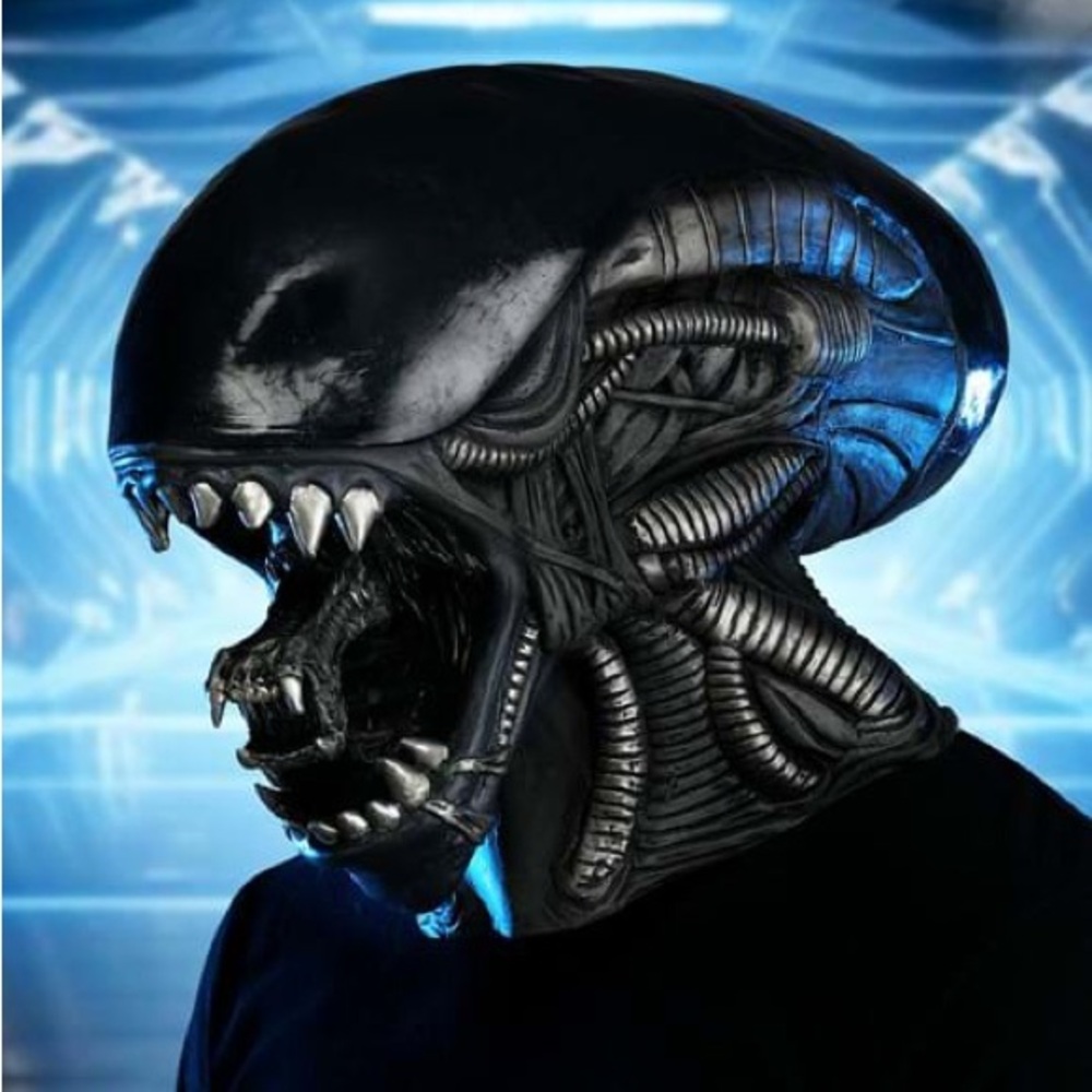 Alien Xenomorph Mask - Black